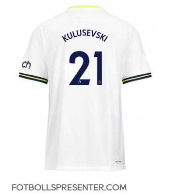 Tottenham Hotspur Dejan Kulusevski #21 Hemma Matchtröja 2022-23 Kortärmad